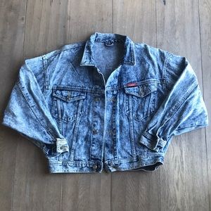 Vintage Cropped Denim Jacket
